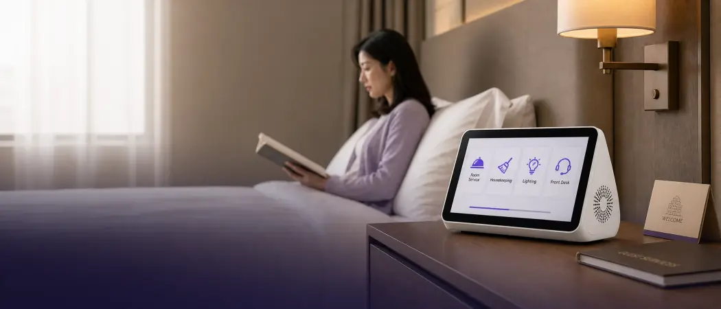 酒店客房 AI 音箱